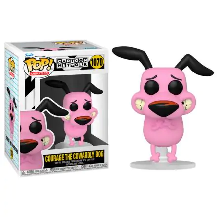 Courage der feige Hund POP! Animation Vinyl Figur Courage 9 cm Produktfoto