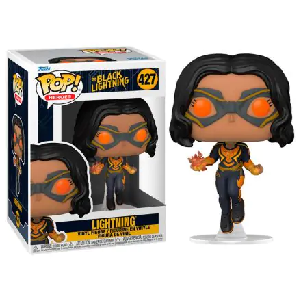 Black Lightning POP! Heroes Vinyl Figur Lightning 9 cm Produktfoto