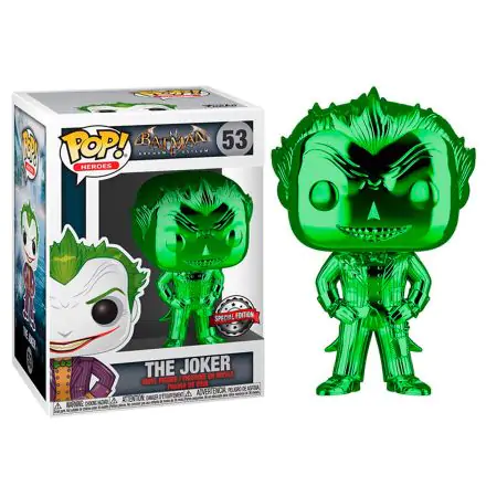 DC POP! Heroes Vinyl Figur The Joker (Green Chrome) 9 cm Produktfoto
