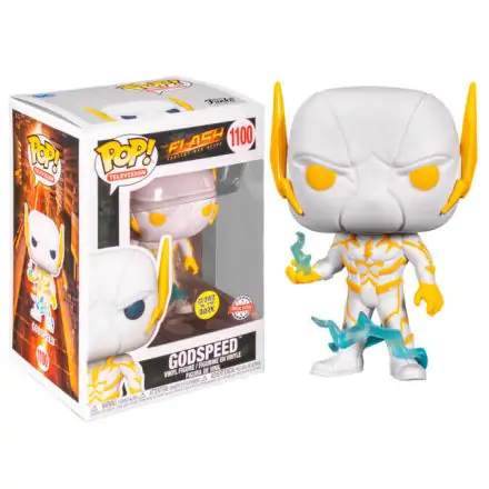 POP Figur DC Comics The Flash Godspeed Glow in the Dark Exclusive termékfotója