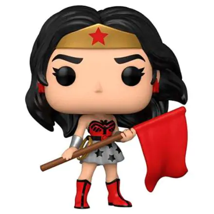 DC Comics POP! Heroes Vinyl Figur WW 80th - WW (Superman: Red Son) 9 cm Produktfoto