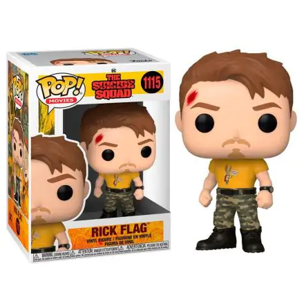 The Suicide Squad POP! Movies Vinyl Figur Rick Flag 9 cm Produktfoto