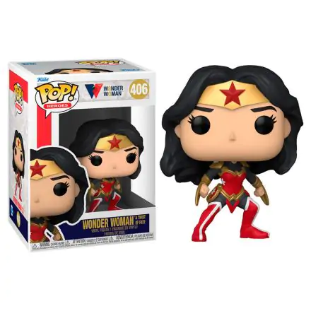 Wonder Woman 80th Anniversary POP! Heroes Vinyl Figur Wonder Woman (A Twist Of Fate) 9 cm Produktfoto