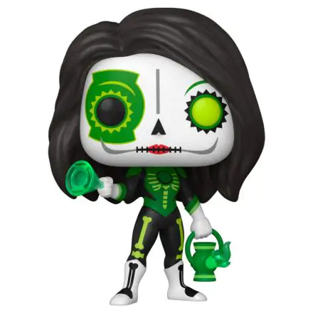 Dia de los DC POP! Heroes Vinyl Figur Green Lantern (Jessica Cruz) 9 cm Produktfoto