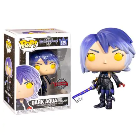 POP Figur Disney Kingdom Hearts 3 Dark Aqua with Keyblade Exclusive Produktfoto