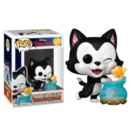 Pinocchio 80th Anniversary POP! Disney Vinyl Figur Figaro Kissing Cleo 9 cm Produktfoto