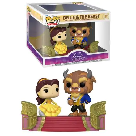 Beauty and the Beast POP Moment! Vinyl Figurn 2-Pack Formal Belle & Beast 9 cm Produktfoto