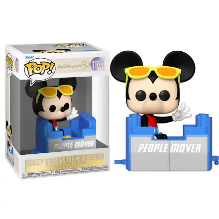Walt Disney Word 50th Anniversary POP! Disney Vinyl Figur People Mover Mickey 9 cm Produktfoto