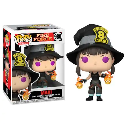 Fire Force POP! Animation Vinyl Figur Maki 9 cm Produktfoto