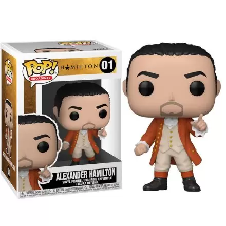 Hamilton POP! Broadway Vinyl Figur Alexander Hamilton 9 cm Produktfoto