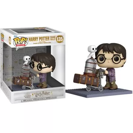 Harry Potter POP! Deluxe Vinyl Figur Harry Pushing Trolley 9 cm termékfotója