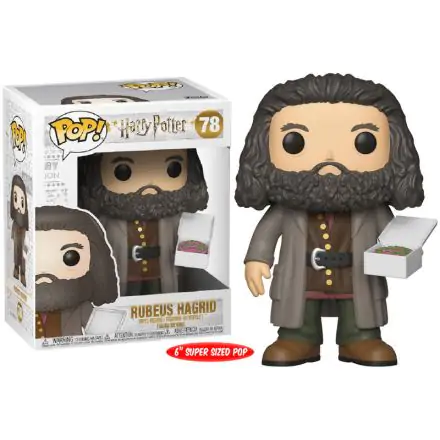 Harry Potter Super Größed POP! Movies Vinyl Figur Hagrid with Cake 14 cm termékfotója