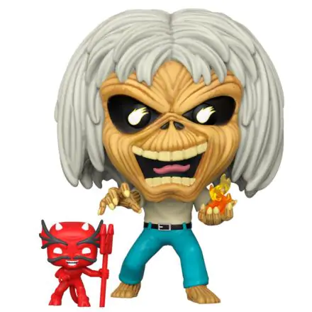 Iron Maiden POP! Rocks Vinyl Figur Number Of The Beast (Skeleton Eddie) 9 cm Produktfoto