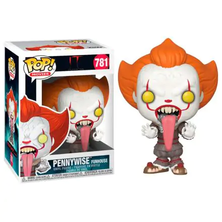 Stephen Kings Es 2 POP! Movies Vinyl Figur Pennywise w/ Dog Tongue 9 cm termékfotója