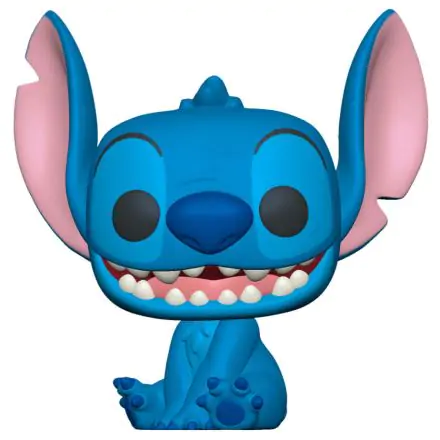 Lilo & Stitch POP! Disney Vinyl Figur Smiling Seated Stitch 9 cm termékfotója