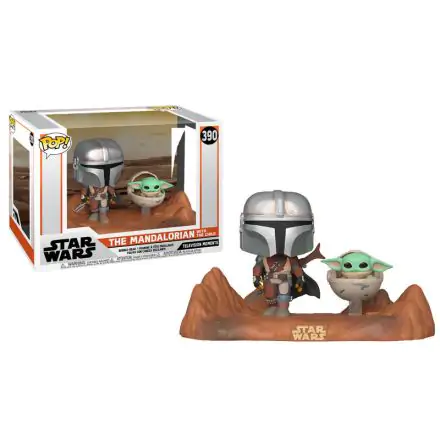 The Mandalorian POP Moment! Vinyl Figuren 2er-Pack Mandalorian & Child 9 cm termékfotója