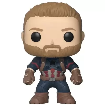 Avengers Infinity War POP! Movies Vinyl Figur Captain America 9 cm termékfotója