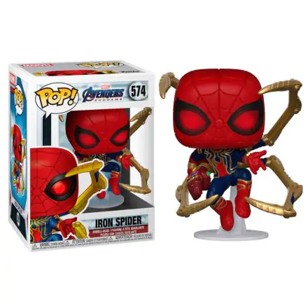 Avengers: Endgame POP! Movies Vinyl Figur Iron Spider w/Nano Gauntlet 9 cm termékfotója