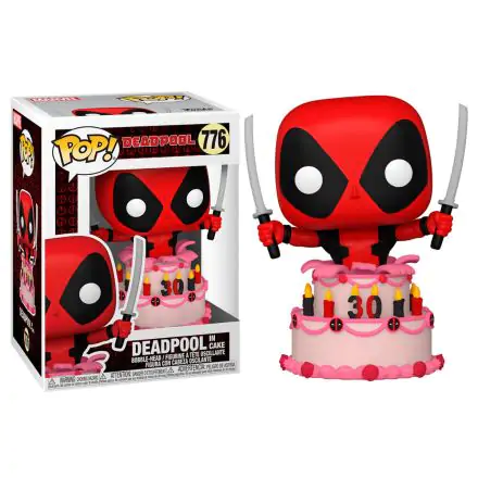 Marvel Deadpool 30th Anniversary POP! Vinyl Figur Deadpool in Cake 9 cm termékfotója