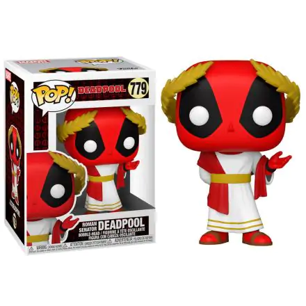 Marvel Deadpool 30th Anniversary POP! Vinyl Figur Roman Senator Deadpool 9 cm Produktfoto