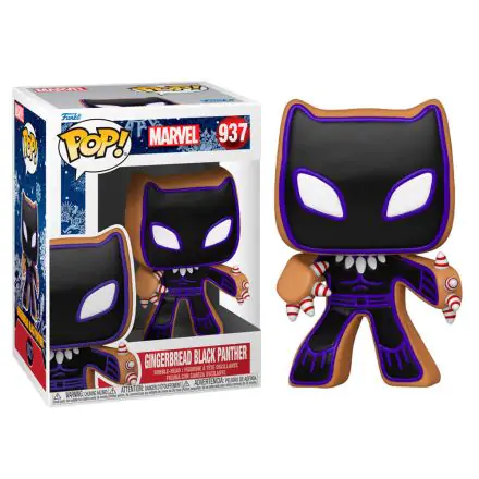 Marvel POP! Vinyl Figur Holiday Black Panther 9 cm Produktfoto
