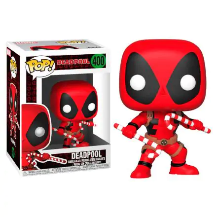 POP Figur Marvel Holiday Deadpool with Candy Canes termékfotója