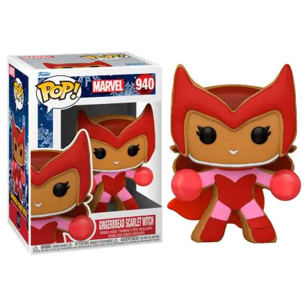 Marvel POP! Vinyl Figur Holiday Scarlet Witch 9 cm Produktfoto