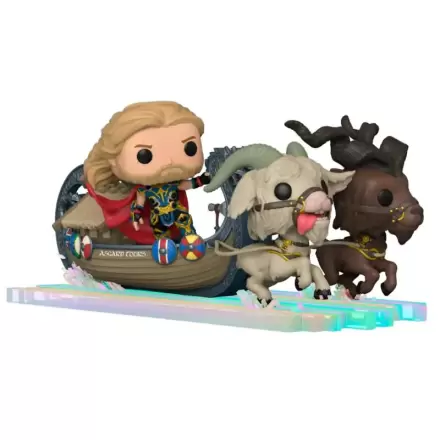 Thor: Love & Thunder POP! Rides Super Deluxe Vinyl Figur Thor & Goat Boat 13 cm termékfotója