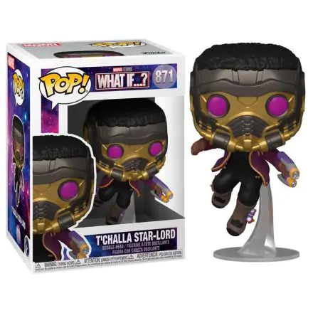 What If...? POP! Marvel Vinyl Figur T'Challa Star-Lord 9 cm Produktfoto