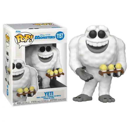 Monsters, Inc. 20th Anniversary POP! Disney Vinyl Figur Yeti 9 cm Produktfoto