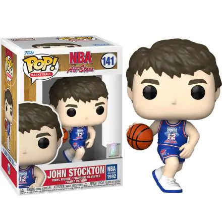 NBA Legends POP! Basketball Vinyl Figur John Stockton (Blue All Star Uni 1992) 9 cm termékfotója