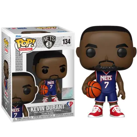 NBA Brooklyn Nets POP! Basketball Vinyl Figur Kevin Durant (City Edition 2021) 9 cm Produktfoto
