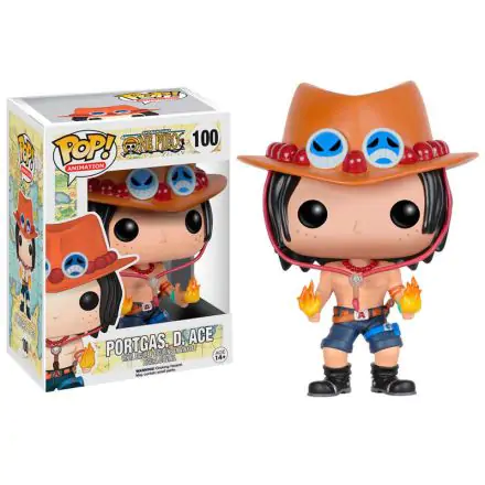 One Piece POP! Television Vinyl Figur Portgas D. Ace 9 cm termékfotója