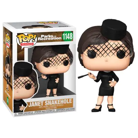 Parks and Recreation POP! TV Vinyl Figur Janet Snakehole 9 cm Produktfoto