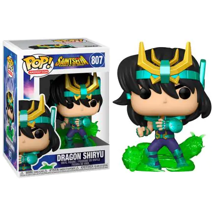 Saint Seiya POP! Animation Vinyl Figur Dragon Shiryu 9 cm Produktfoto