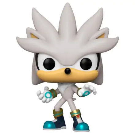 Sonic the Hedgehog POP! Games Vinyl Figur Sonic 30th - Silver the Hedgehog 9 cm termékfotója