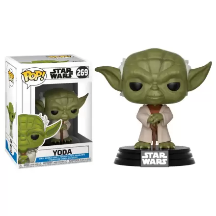 Star Wars Clone Wars POP! Vinyl Bobble-Head Yoda 9 cm termékfotója