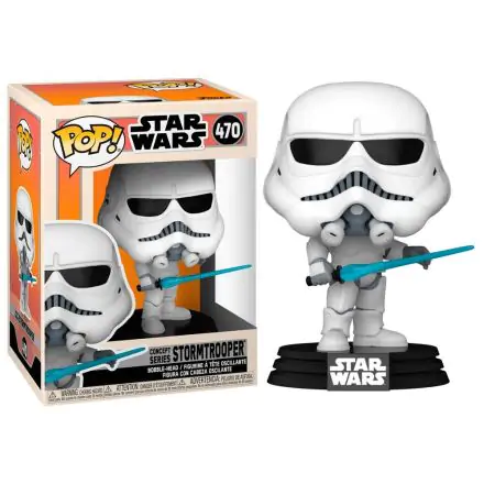 Star Wars POP! Vinyl Bobble-Head Stormtrooper (Concept Series) 9 cm termékfotója