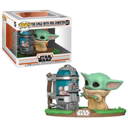 Star Wars The Mandalorian POP! Deluxe Vinyl Figur The Child Egg Canister 9 cm termékfotója