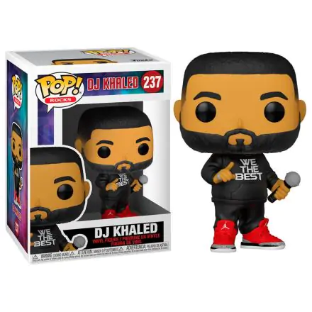 DJ Khaled POP! Rocks Vinyl Figur DJ Khaled 9 cm termékfotója