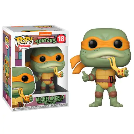 Teenage Mutant Ninja Turtles POP! Television Vinyl Figur Michelangelo 9 cm Produktfoto