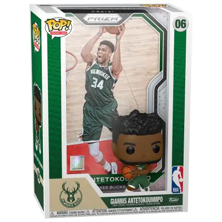 NBA Trading Card POP! Basketball Vinyl Figur Giannis Antetokounmpo 9 cm Produktfoto