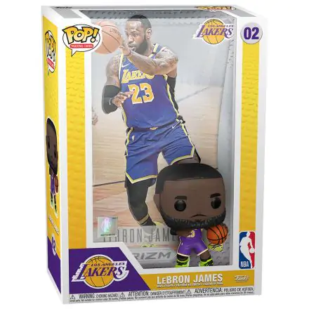 NBA Trading Card POP! Basketball Vinyl Figur LeBron James 9 cm Produktfoto