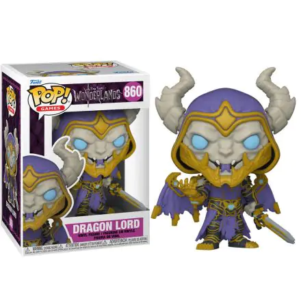 Tiny Tina's Wonderland POP! Games Vinyl Figur Dragon Lord 9 cm Produktfoto