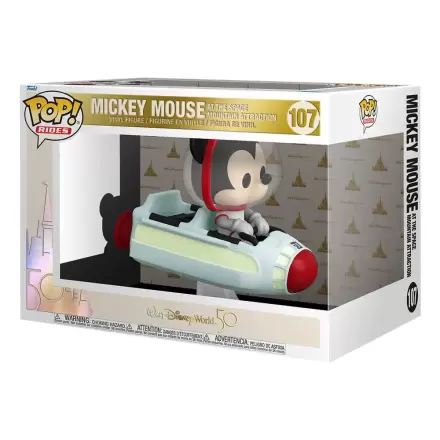 Walt Disney World 50th Anniversary POP! Rides Super Deluxe Vinyl Figur Space Mountain w/MM 13 cm Produktfoto