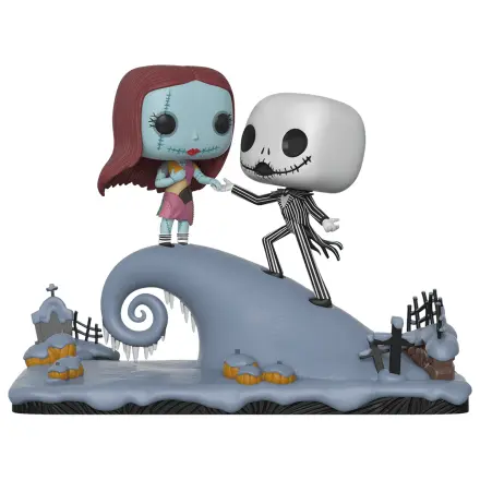 Nightmare before Christmas POP! Movie Moments Vinyl Wackelkopffigur 2er-Pack Jack & Sally 9 cm Produktfoto