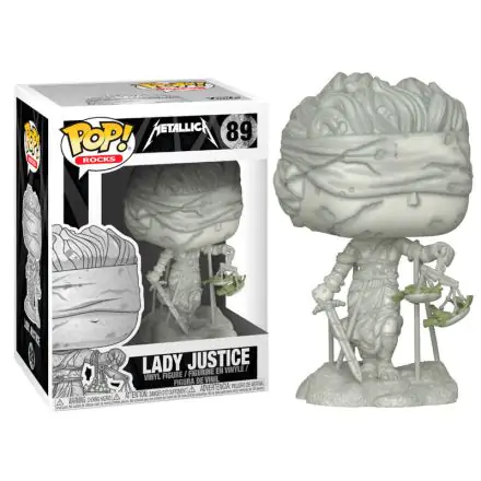 Metallica POP! Rocks Vinyl Figur Lady Justice 9 cm Produktfoto