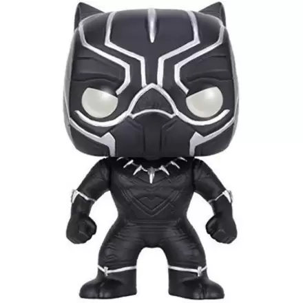 Captain America Civil War POP! Vinyl Wackelkopf Black Panther 10 cm Produktfoto