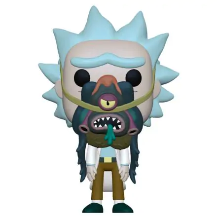 Rick & Morty POP! Animation Vinyl Figur Rick w/ Glorzo 9 cm Produktfoto