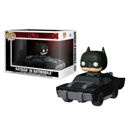 Batman POP! Rides Super Deluxe Vinyl Figur Batman in Batmobile 15 cm Produktfoto